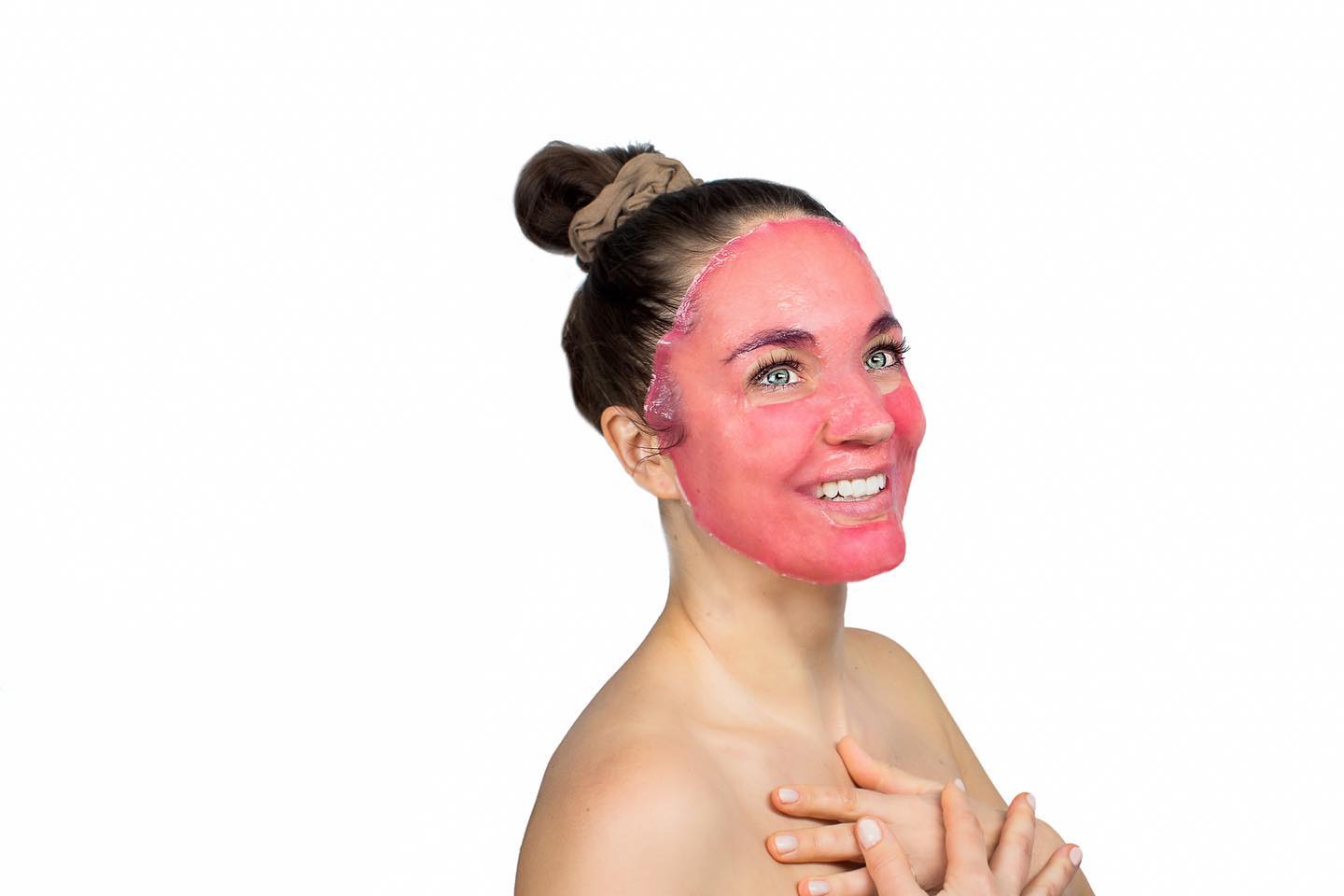 Organic Konjac Mask - Rose