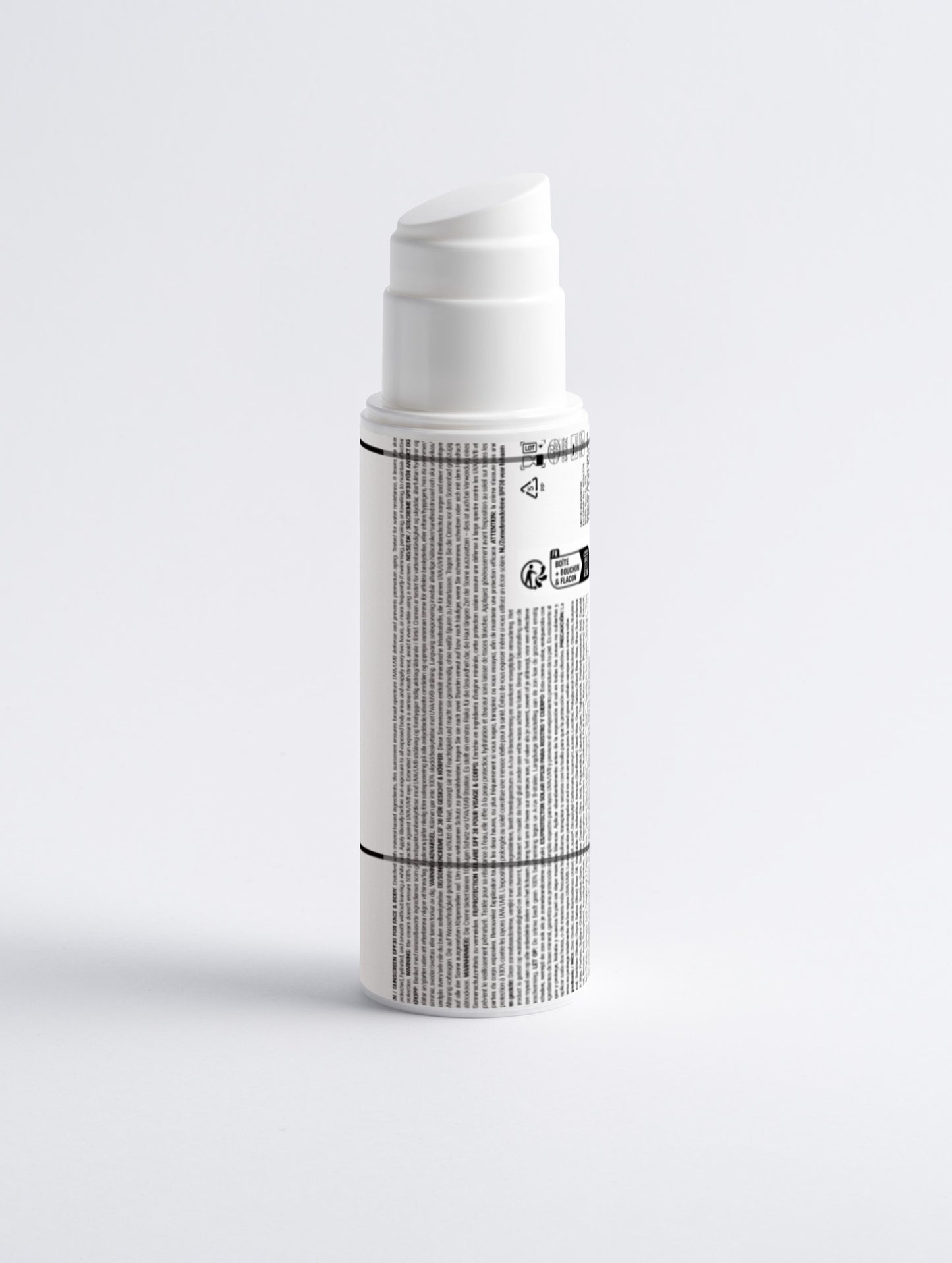 Mineralischer Sonnenschutz LSF 30 für Gesicht und Körper, ohne Tönung