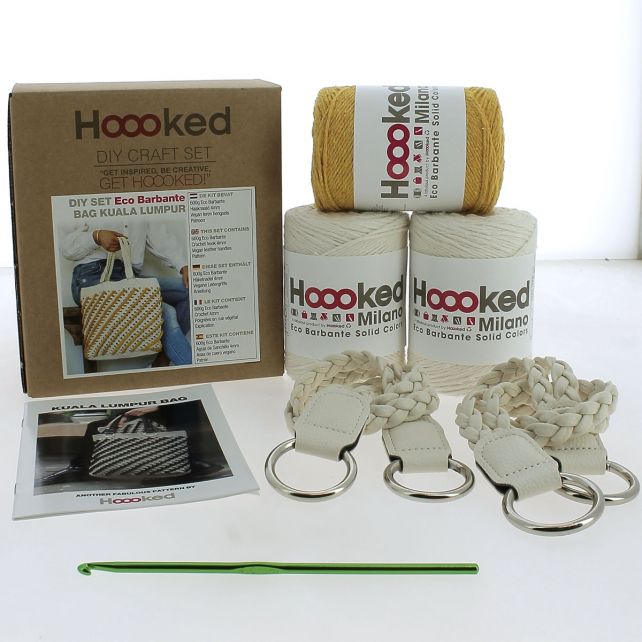 DIY Häkelset Kuala Lumpur Tasche Mandel