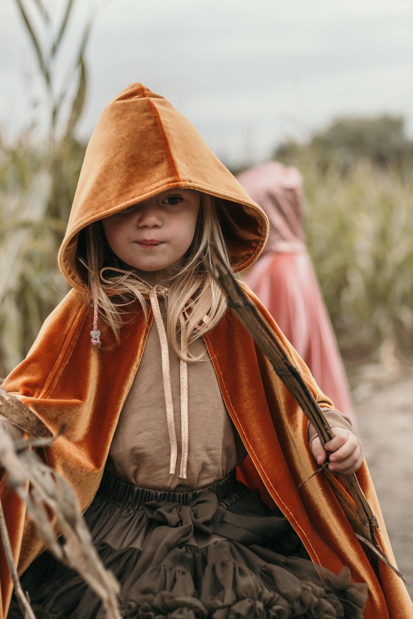 Lille Guld Rødhætte Magisk Kappe