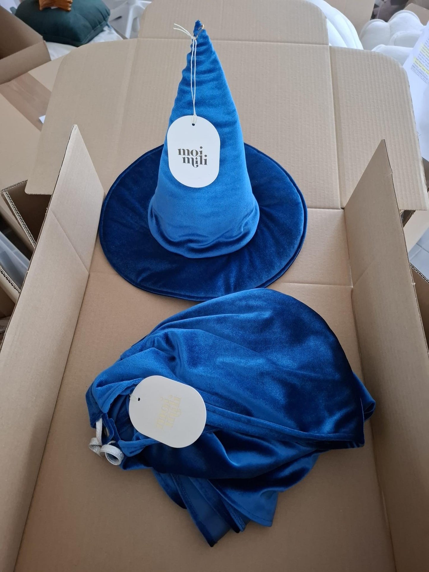 Troldmands Hat Blå Magi