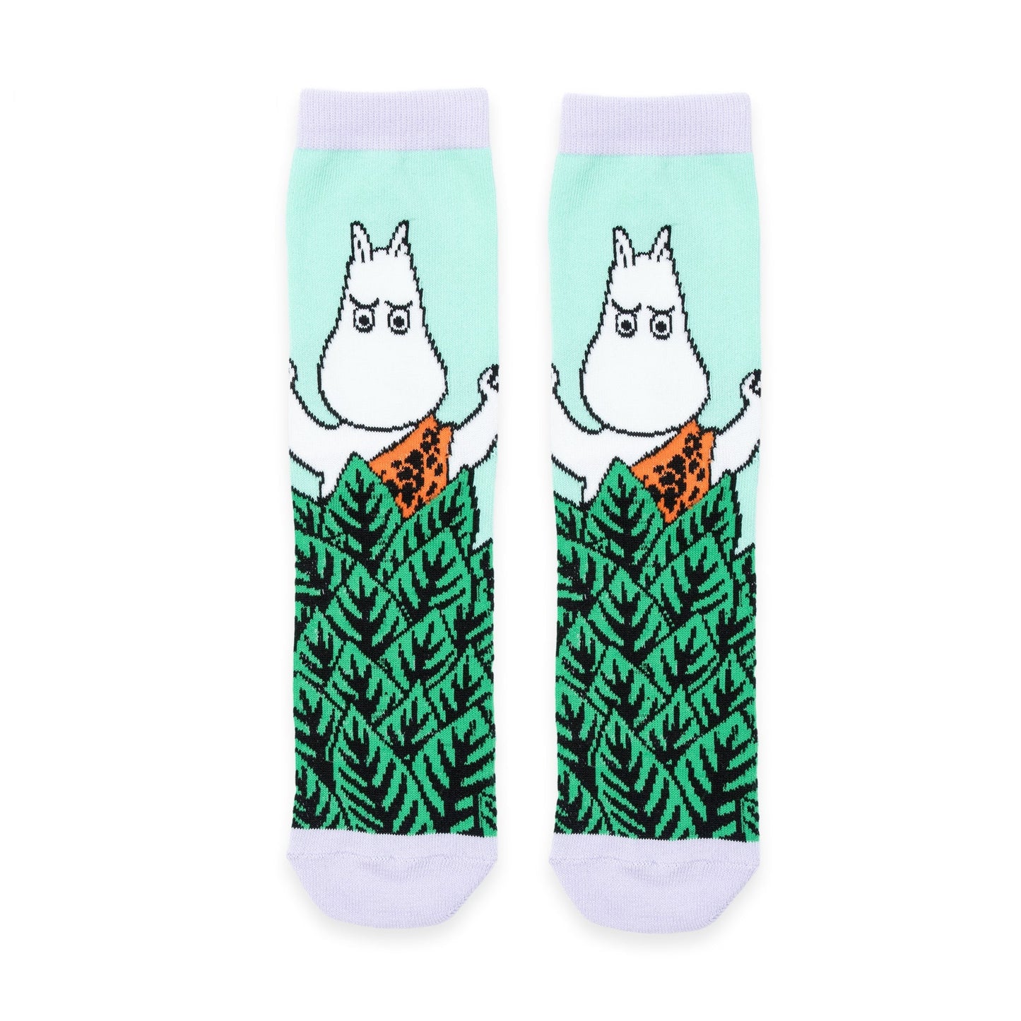 Moomin Jungle Women's Retro Socks - Green
