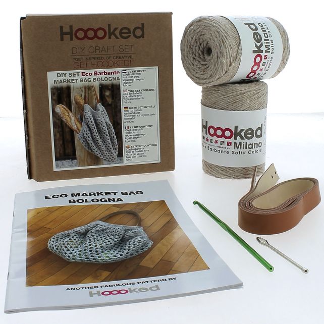 DIY-Häkelset für Bologna-Taschen und Kekse