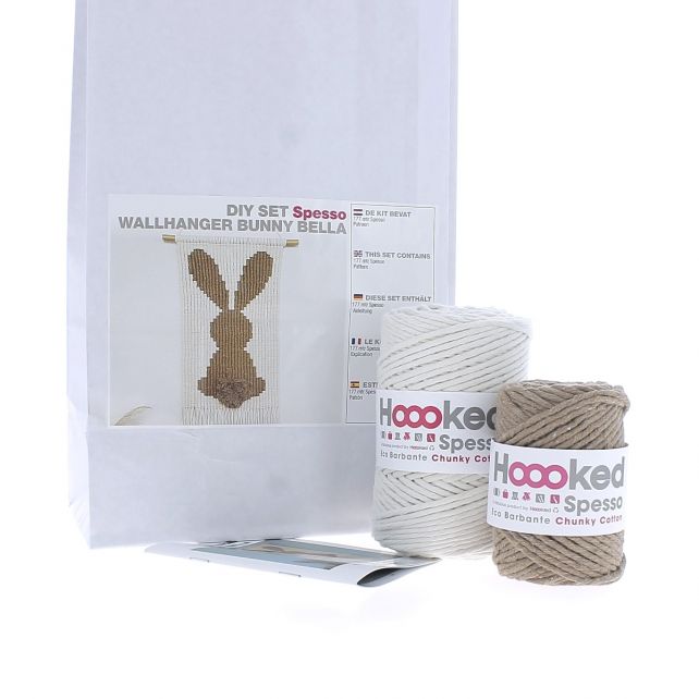 DIY Macramé Kit Wallhanger Bunny Bella