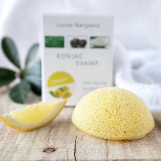 Organic Konjac Svamp Lemon - Mod pigmentforandringer
