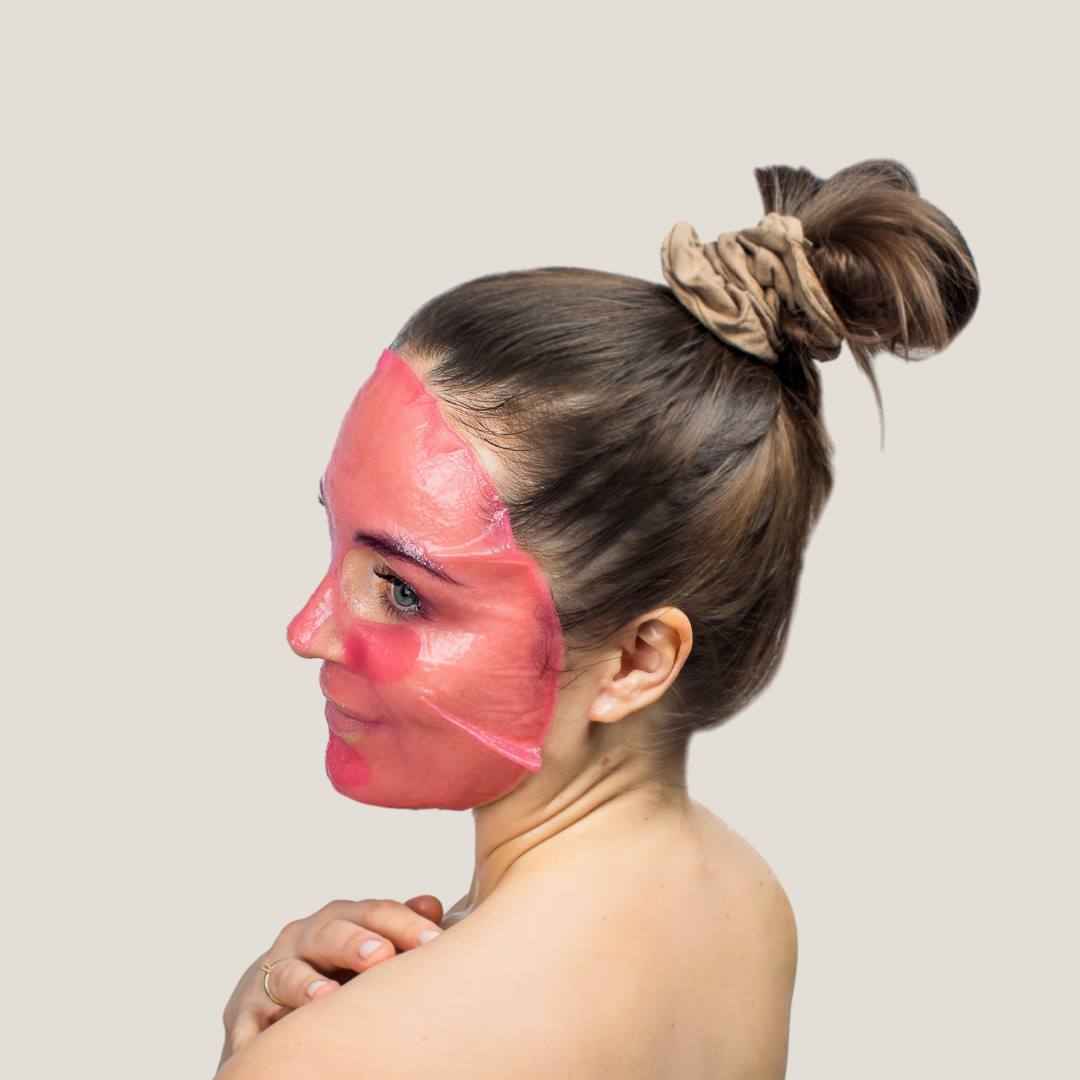 Organic Konjac Mask - Rose