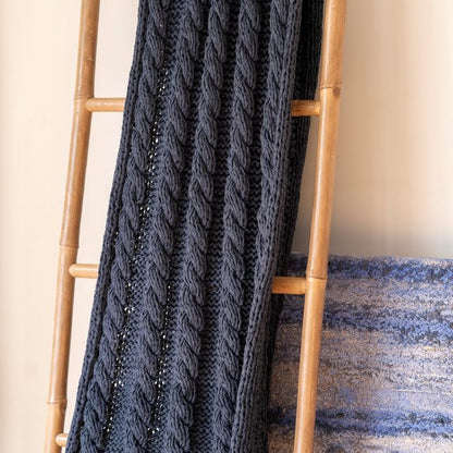 DIY-Strickset RibbonXL Zopfmuster Riverside Jeans