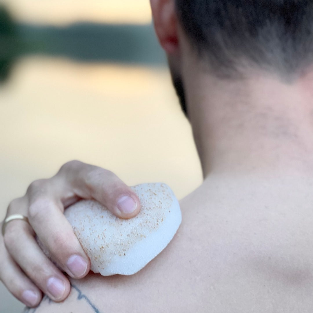 Organic Konjac Svamp Body - Walnut Shell