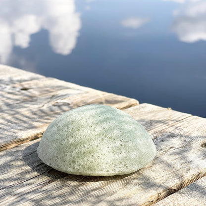 Organic Konjac Svamp - Green Tea