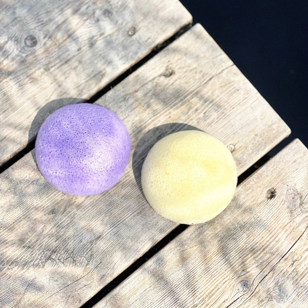 Organic Konjac Svamp Lemon - Mod pigmentforandringer