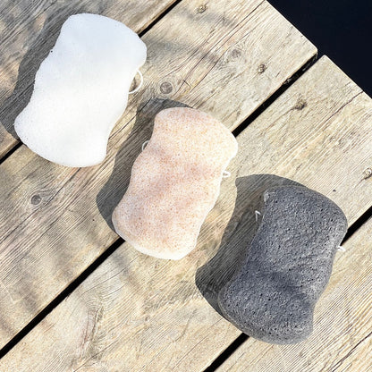 Organic Konjac Svamp Body - Walnut Shell