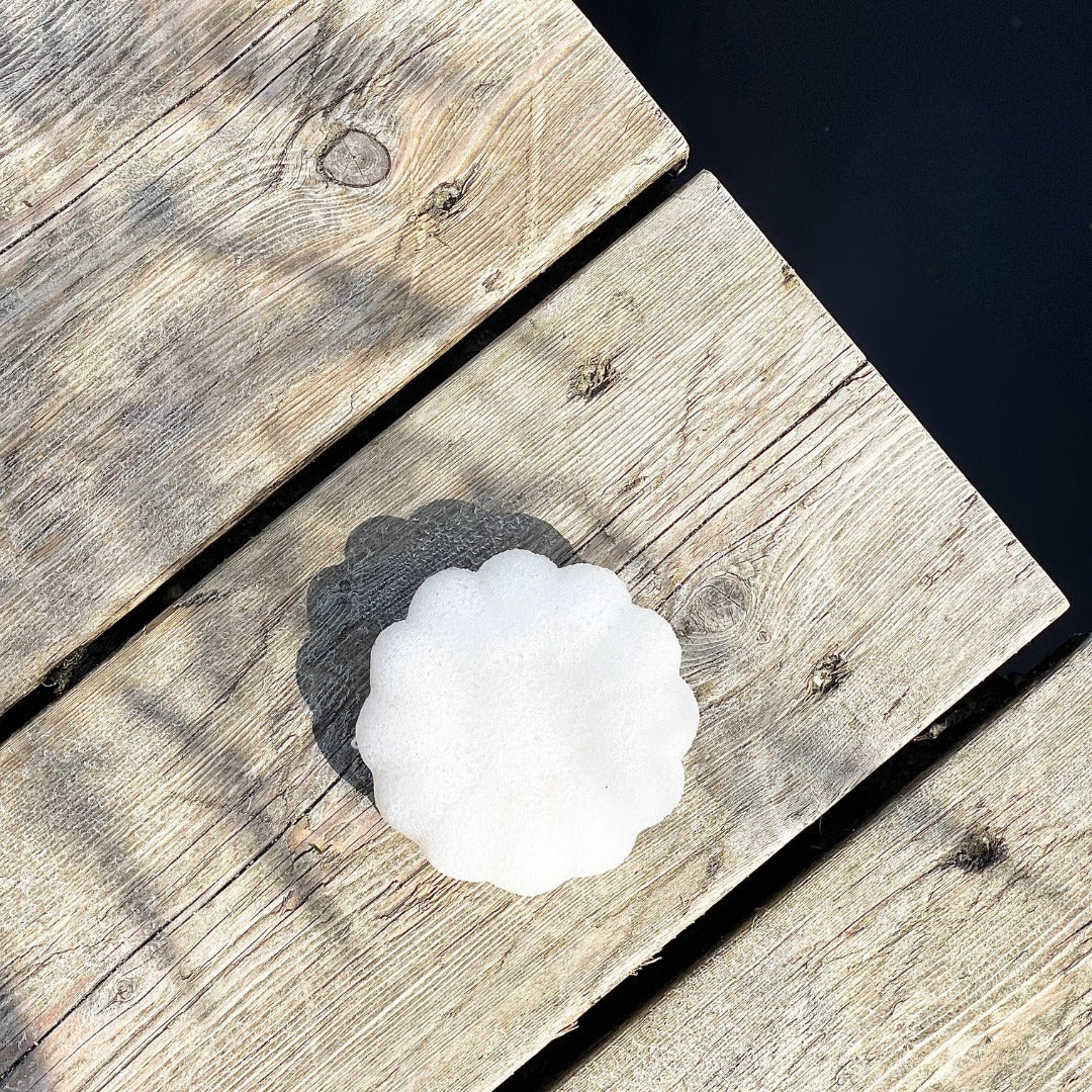 Organic Konjac Svamp Pure Flower - Babyer & børn