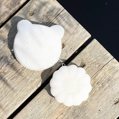 Organic Konjac Svamp Pure Flower - Babyer & børn