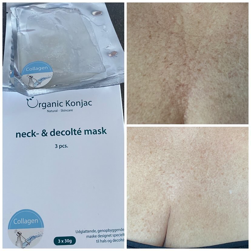 Organic Konjac Natural Neck & Decolté Mask
