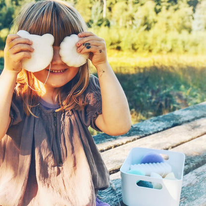 Organic Konjac Svamp Pure Flower - Babyer & børn