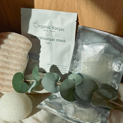 Organic Konjac Svamp Body - Walnut Shell