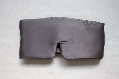 Organic Konjac Silky Sleep Mask - Mulberry Silk Dark Grey