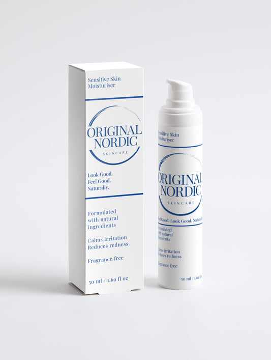 Sensitive Skin Moisturiser, Fragrance Free, 50 ml – skånsom ansigtscreme til sart hud