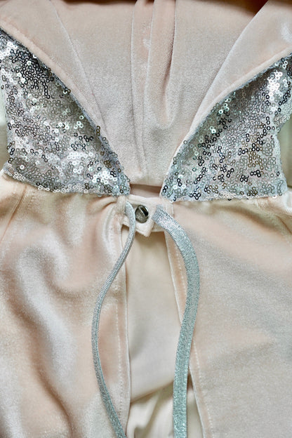 Lille Sølv Rødhætte Magisk Kappe