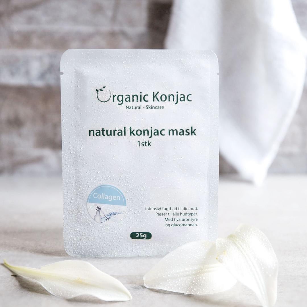 Organic Konjac Mask - Collagen