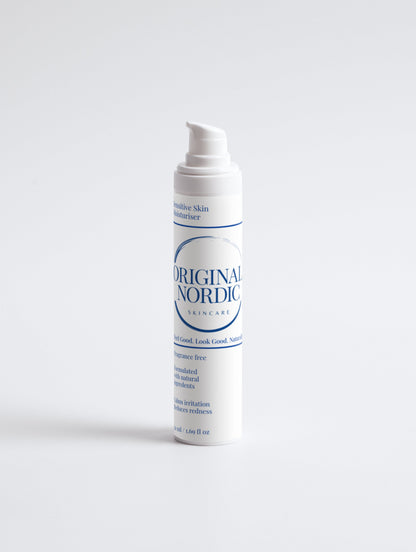 Sensitive Skin Moisturiser, Fragrance Free, 50 ml – gentle face cream for sensitive skin