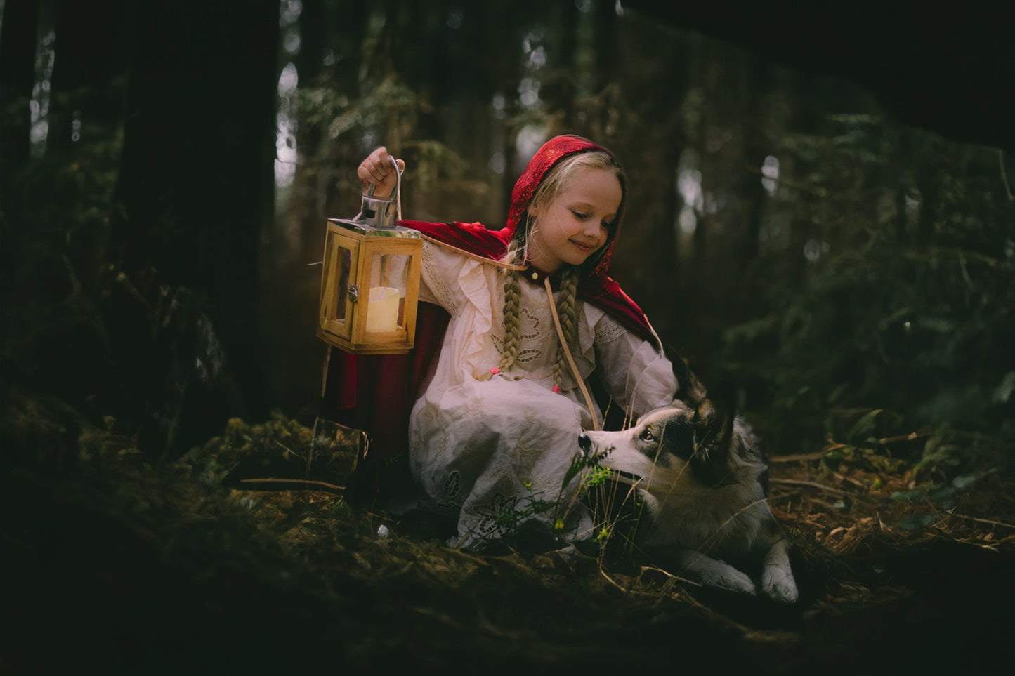 Lille Rødhætte Magisk Kappe