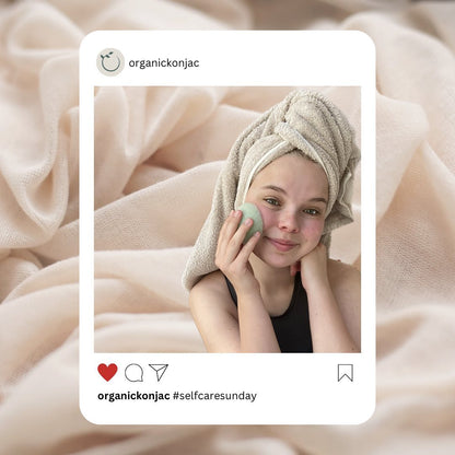 Organic Konjac Svamp Pure Flower - Babyer & børn