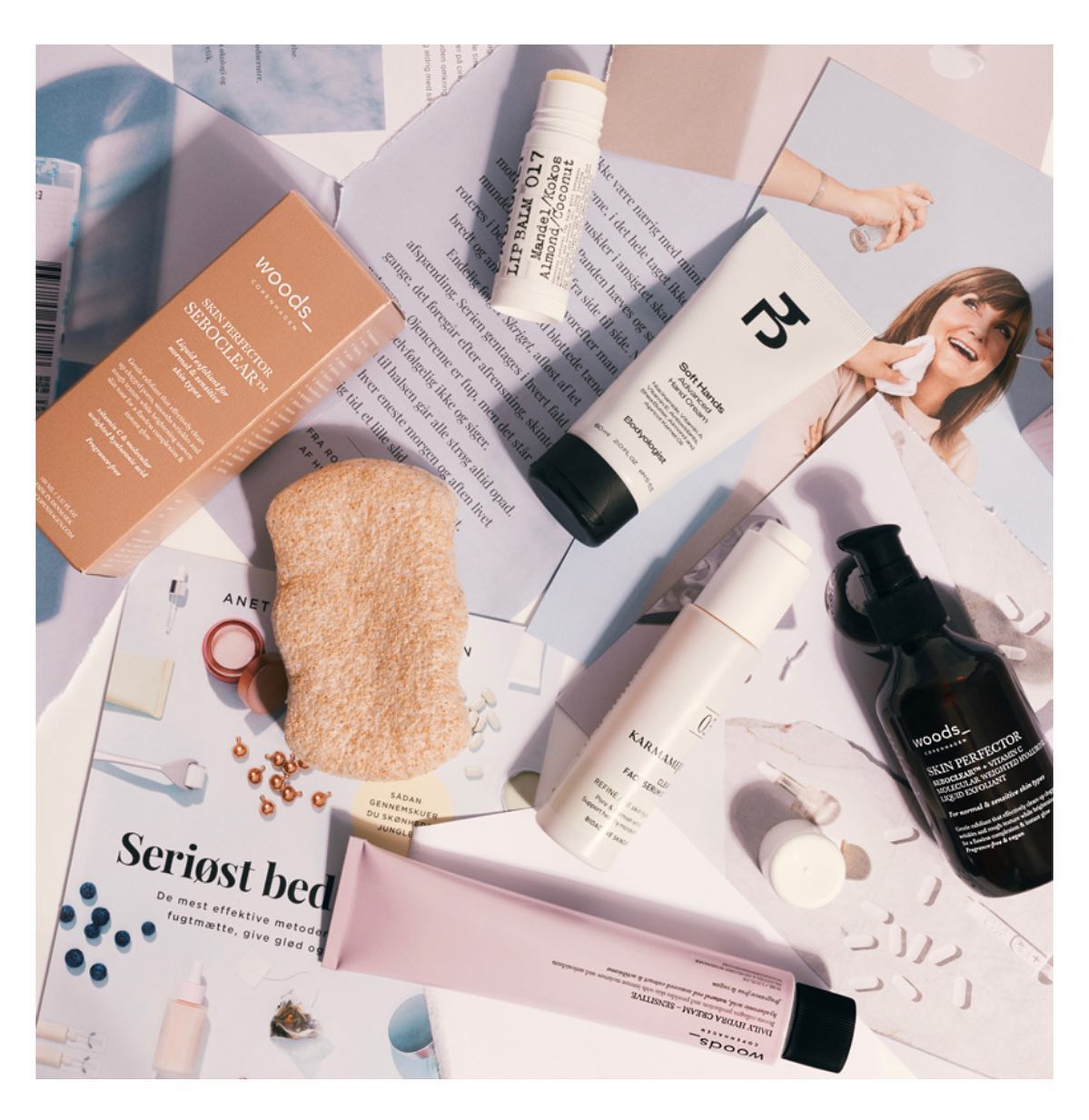 Organic Konjac Svamp Body - Walnut Shell