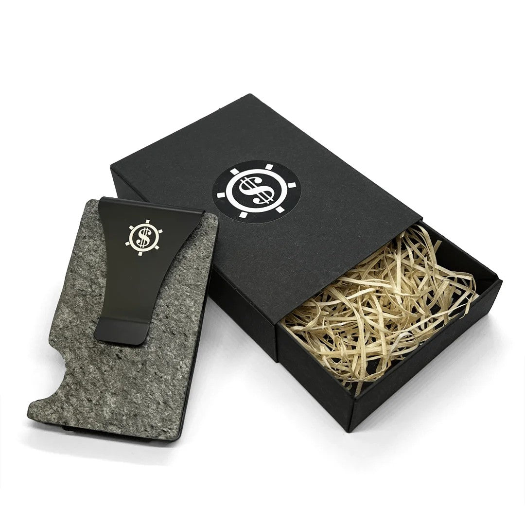 Dark Birch - Card Holder with RFID Blocking