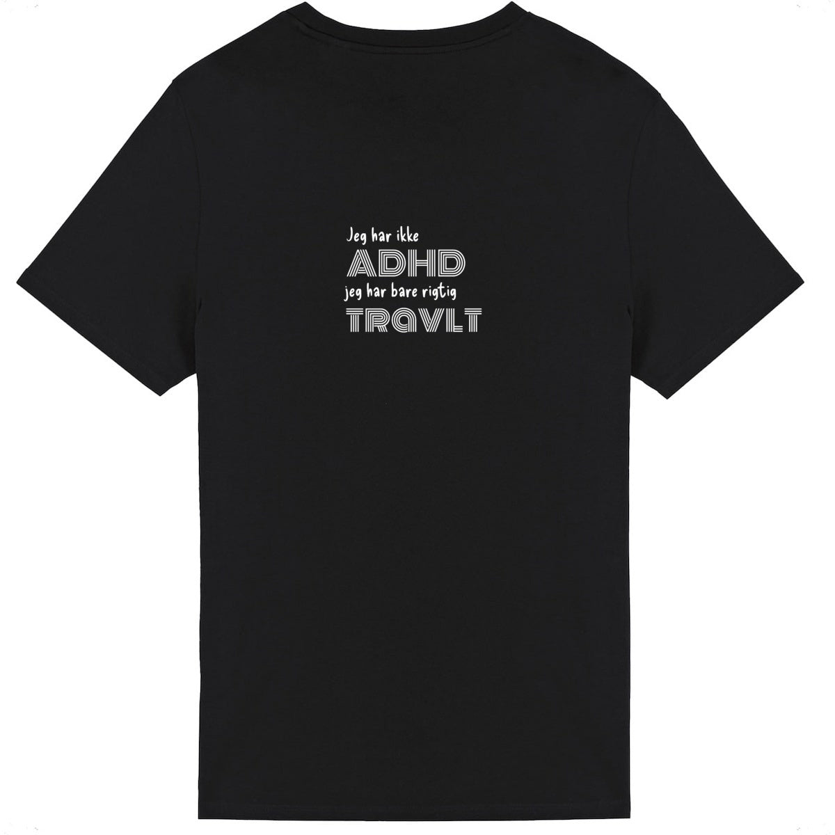 Lightweight unisex t-shirt, Jeg har ikke ADHD colour - back_0