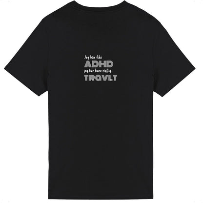 Lightweight unisex t-shirt, Jeg har ikke ADHD colour - back_0
