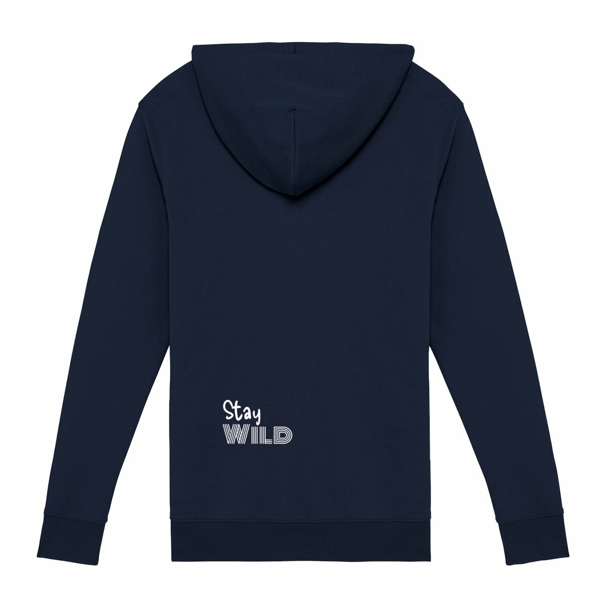 Unisex Zip Hoodie, Stay Wild - back_0