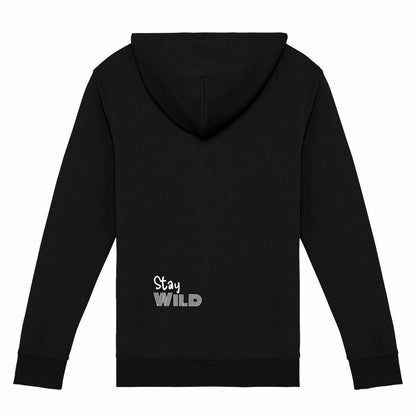 Unisex Zip Hoodie, Stay Wild - back_1