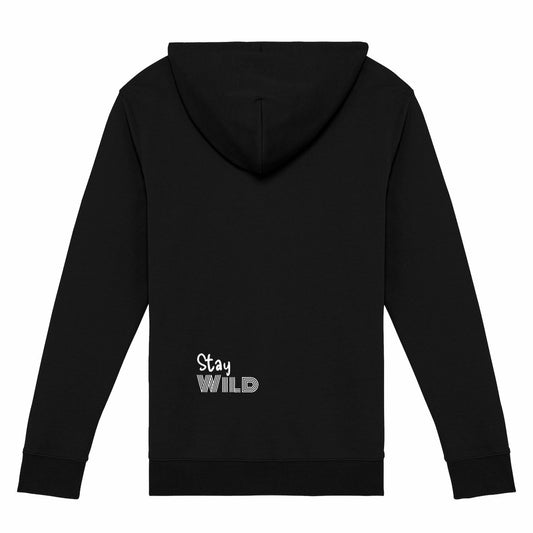 Unisex Zip Hoodie, Stay Wild - back_1