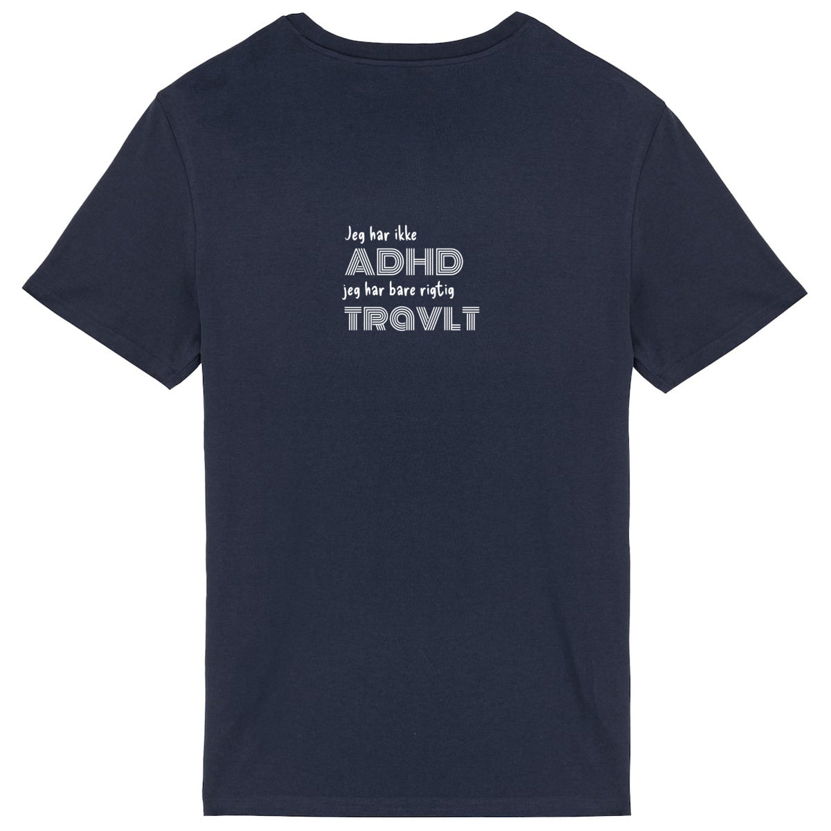 Lightweight unisex t-shirt, Jeg har ikke ADHD colour - back_1