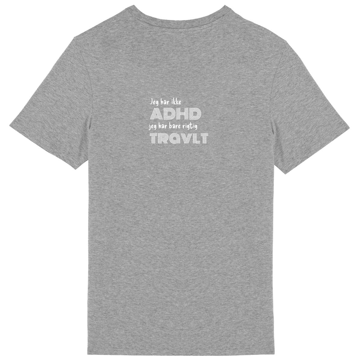 Lightweight unisex t-shirt, Jeg har ikke ADHD colour - back_3