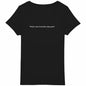 Lotus Pose Lightweight t-shirt - back_black