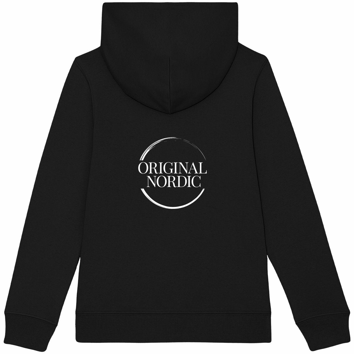 Kids Heavyweight hoodie, Self-belief is Power - back_black