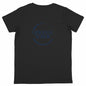 Lightweight kids T-shirt, Together for Peace - back_black