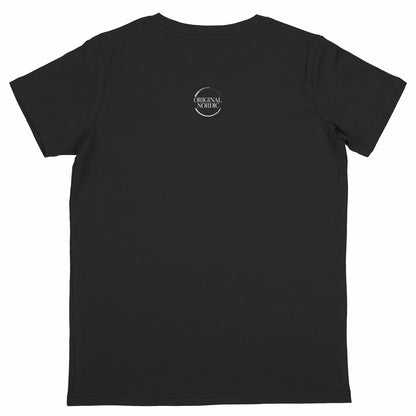 Lightweight kids T-shirt, Ho Ho Ho... - back_black