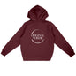 Unisex Lightweight Hoodie, Trust the Process - back_burgundy