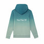 Child Dip Dye Hoodie, Peace Mode: ON! - back_green