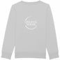 Kids Heavyweight Sweatshirt, Ro - back_heathergrey