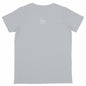 Lightweight kids T-shirt, Ho Ho Ho... - back_heathergrey