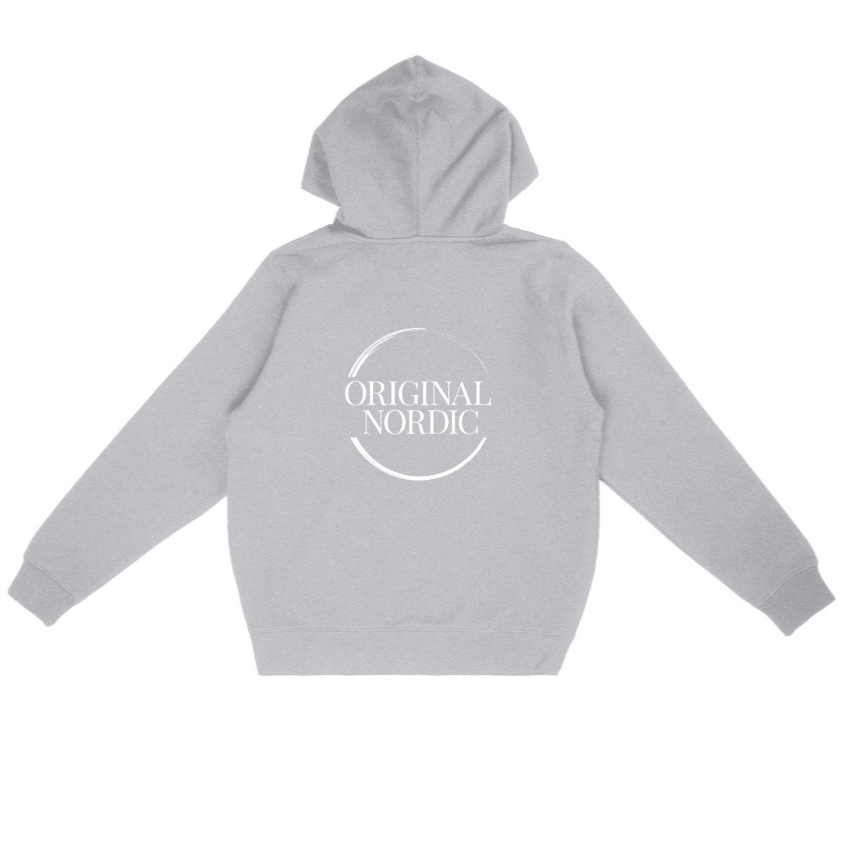 Unisex Lightweight Hoodie, Trust the Process - back_heathergrey