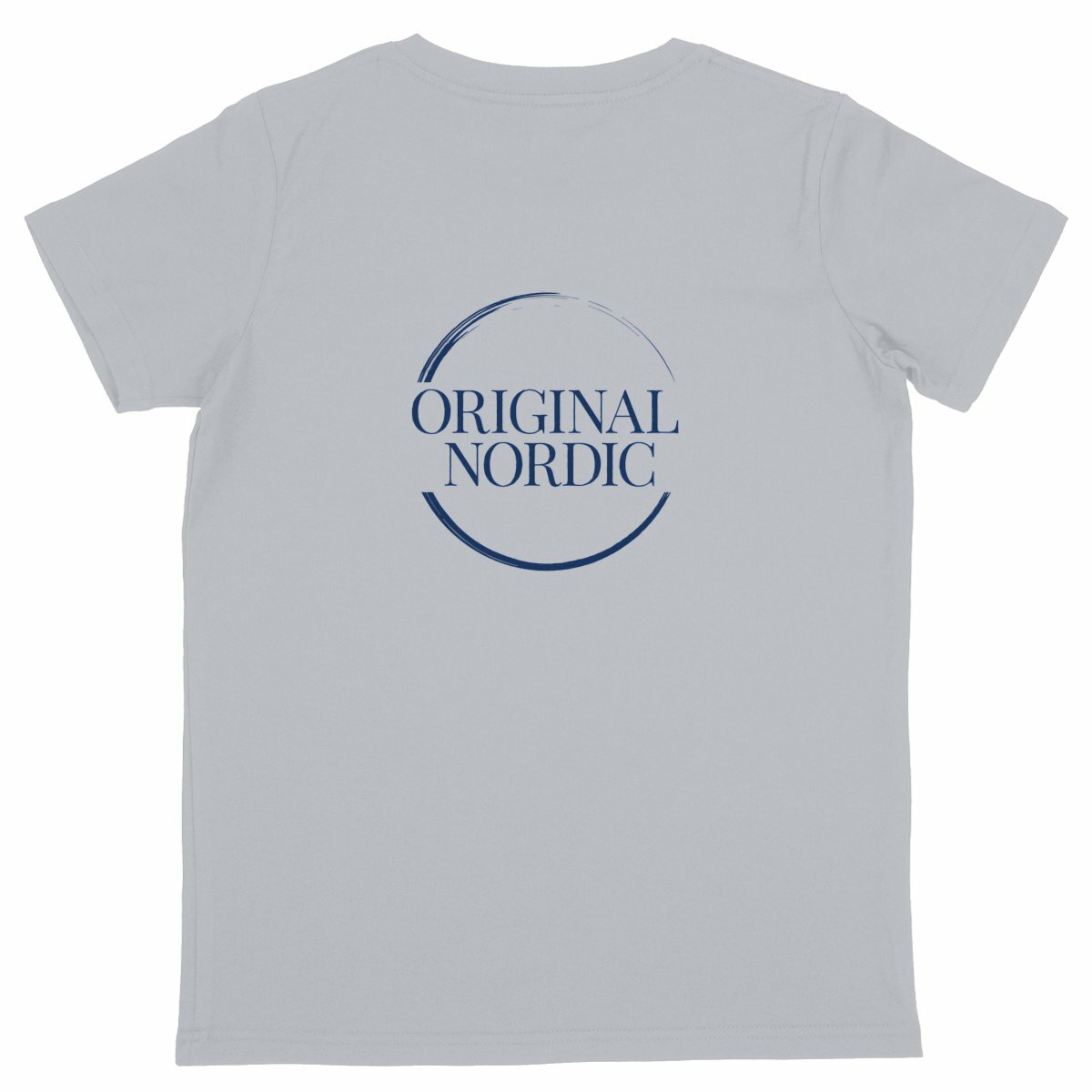 Lightweight kids T-shirt, Together for Peace - back_heathergrey