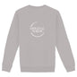 Heavyweight Unisex sweat-shirt, Ro - back_heathergrey