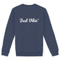 Heavyweight Unisex sweat-shirt, Just Vibin' - back_navy