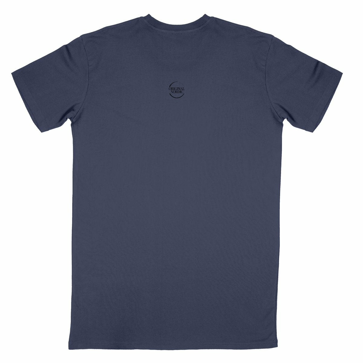 Unisex Classic T-shirt, logo - back_navy