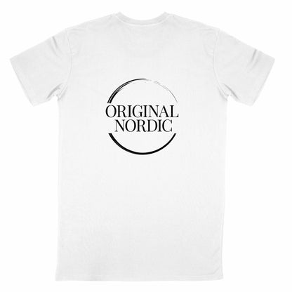 Unisex Classic T-shirt, logo - back_white